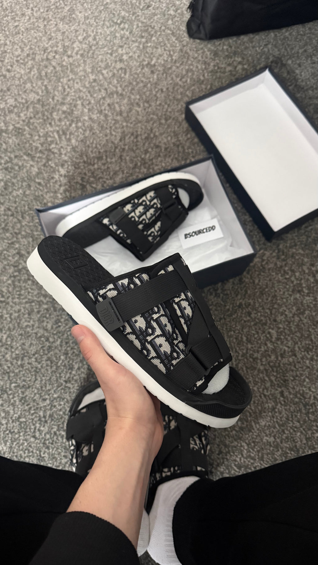 DIOR ALPHA SANDAL
