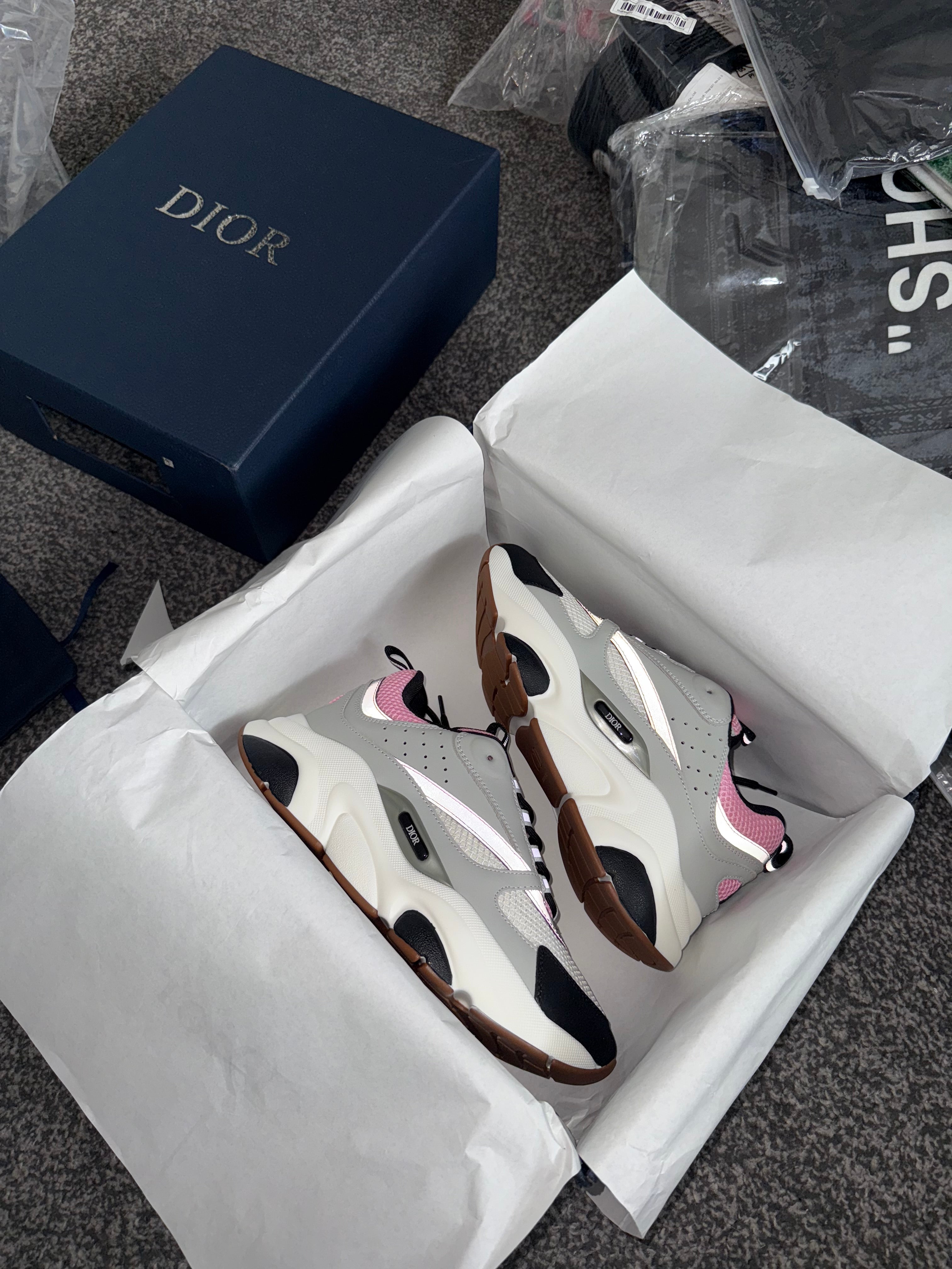 DIOR B22 PALE PINK GREY
