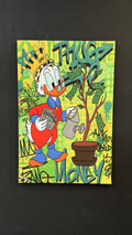 MONEY ART A1 CANVAS