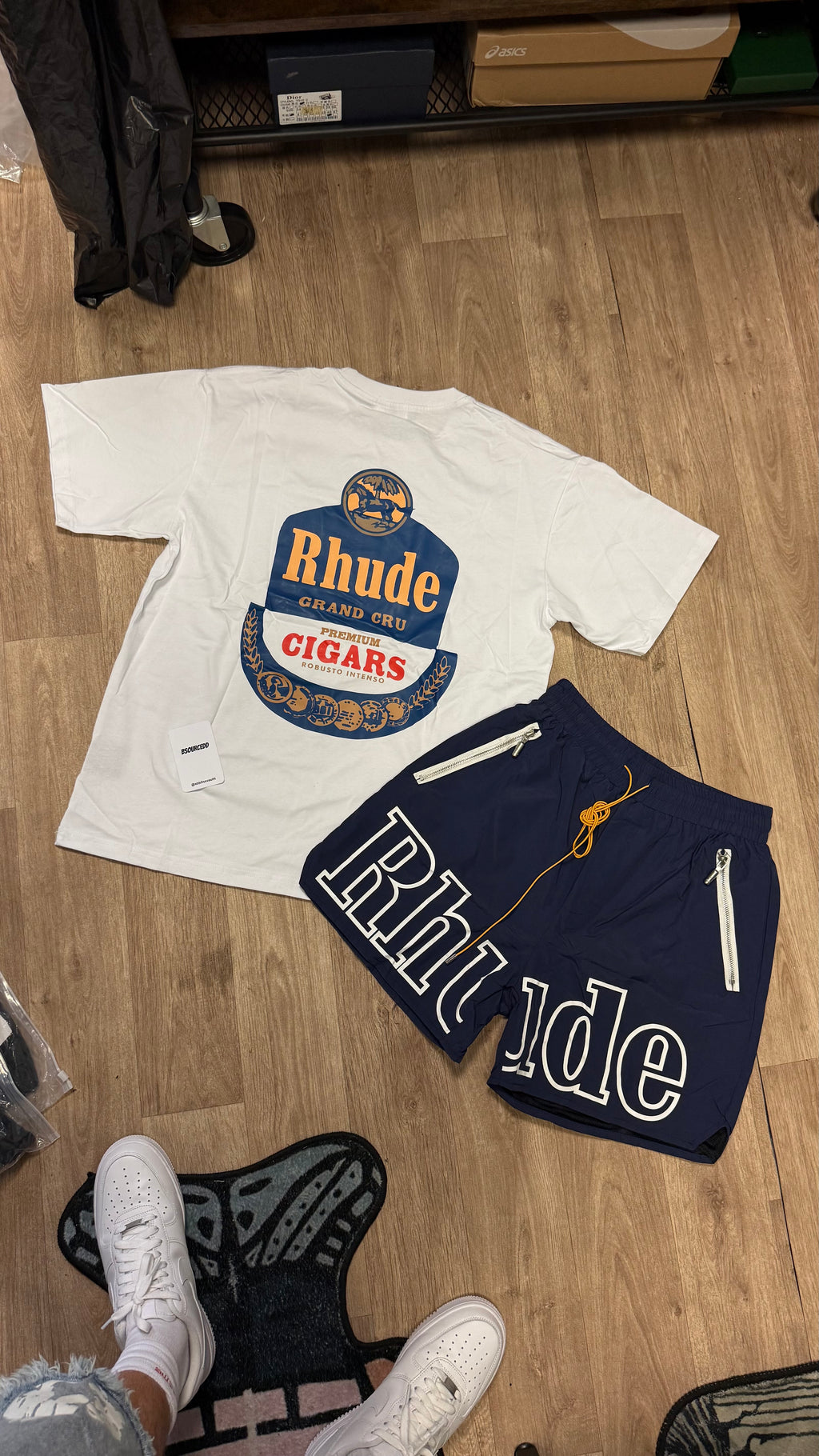 RHUDE SHORTS SET