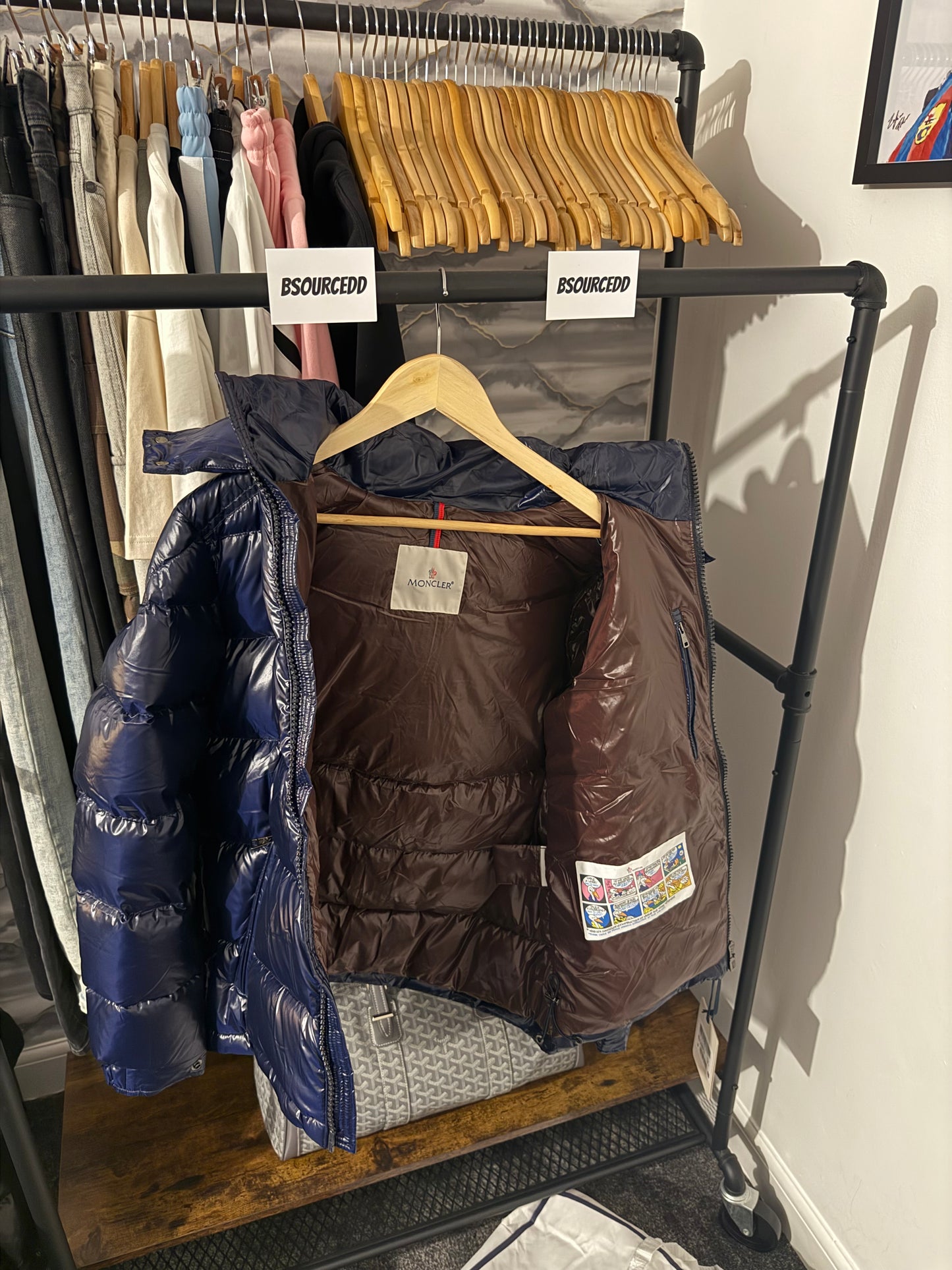 MONCLER MAYA JACKET NAVY