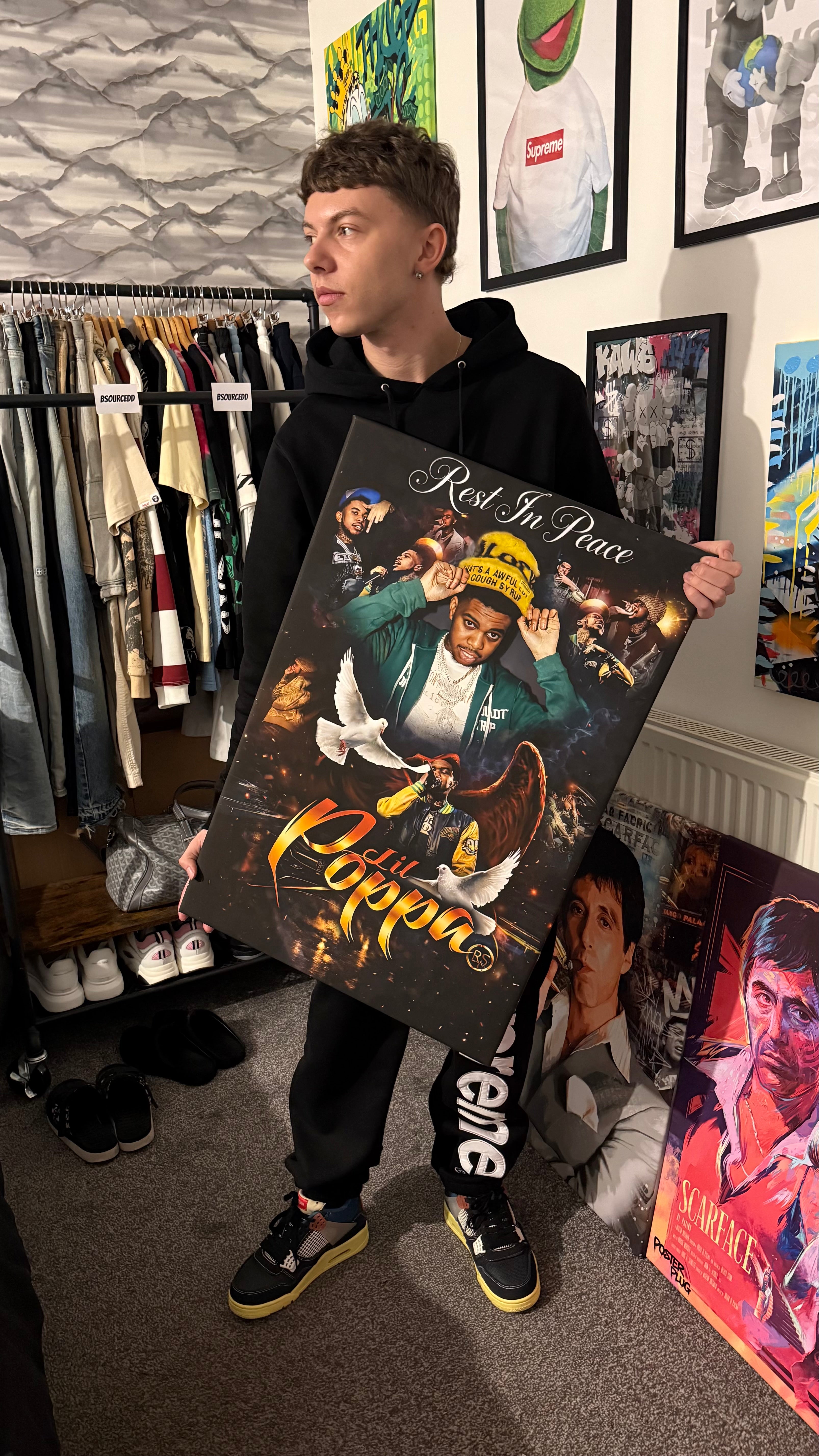 1OF1 LIL POPPA TRIBUTE CANVAS