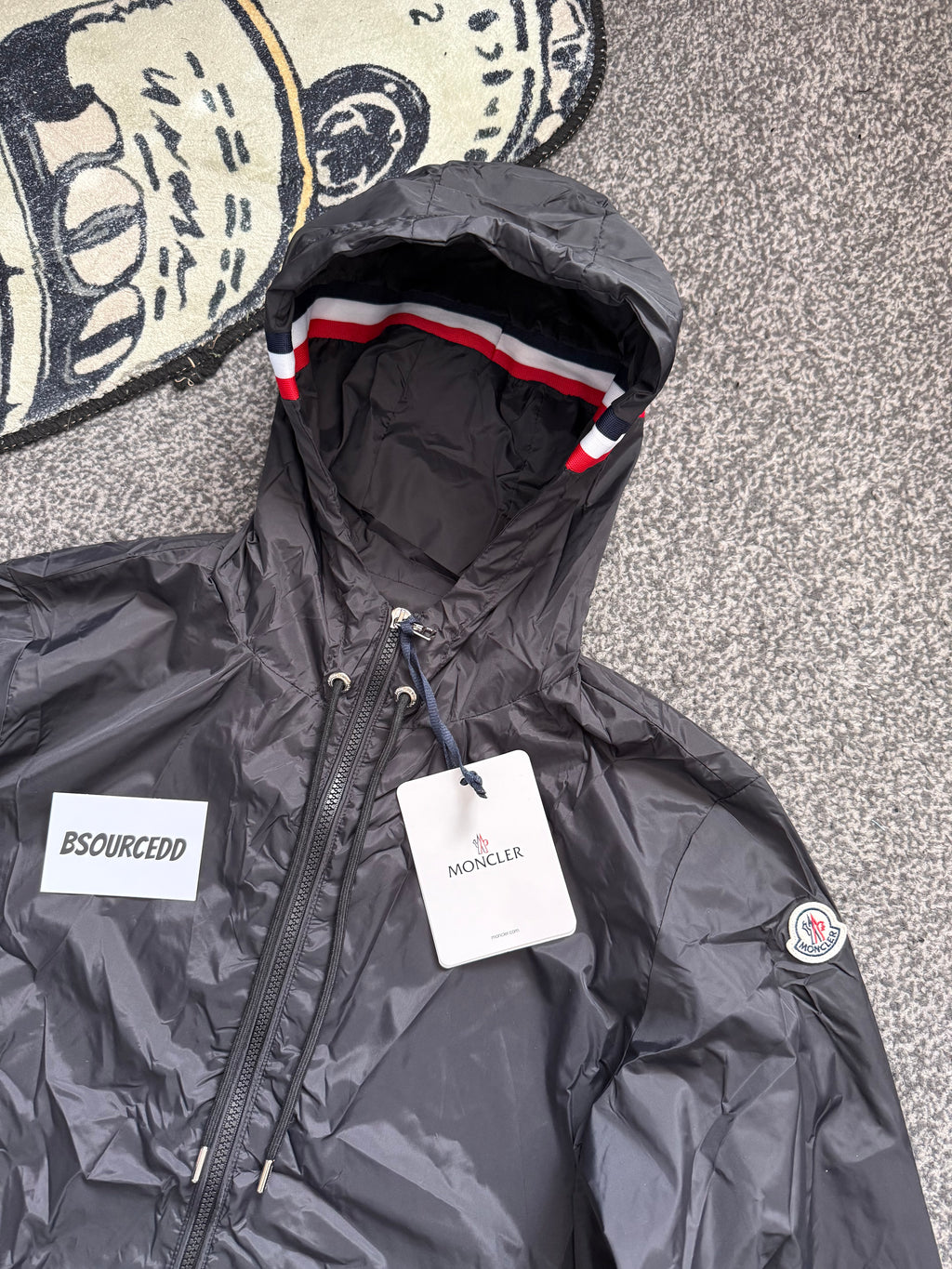 MONCLER WINDBREAKER BLACK