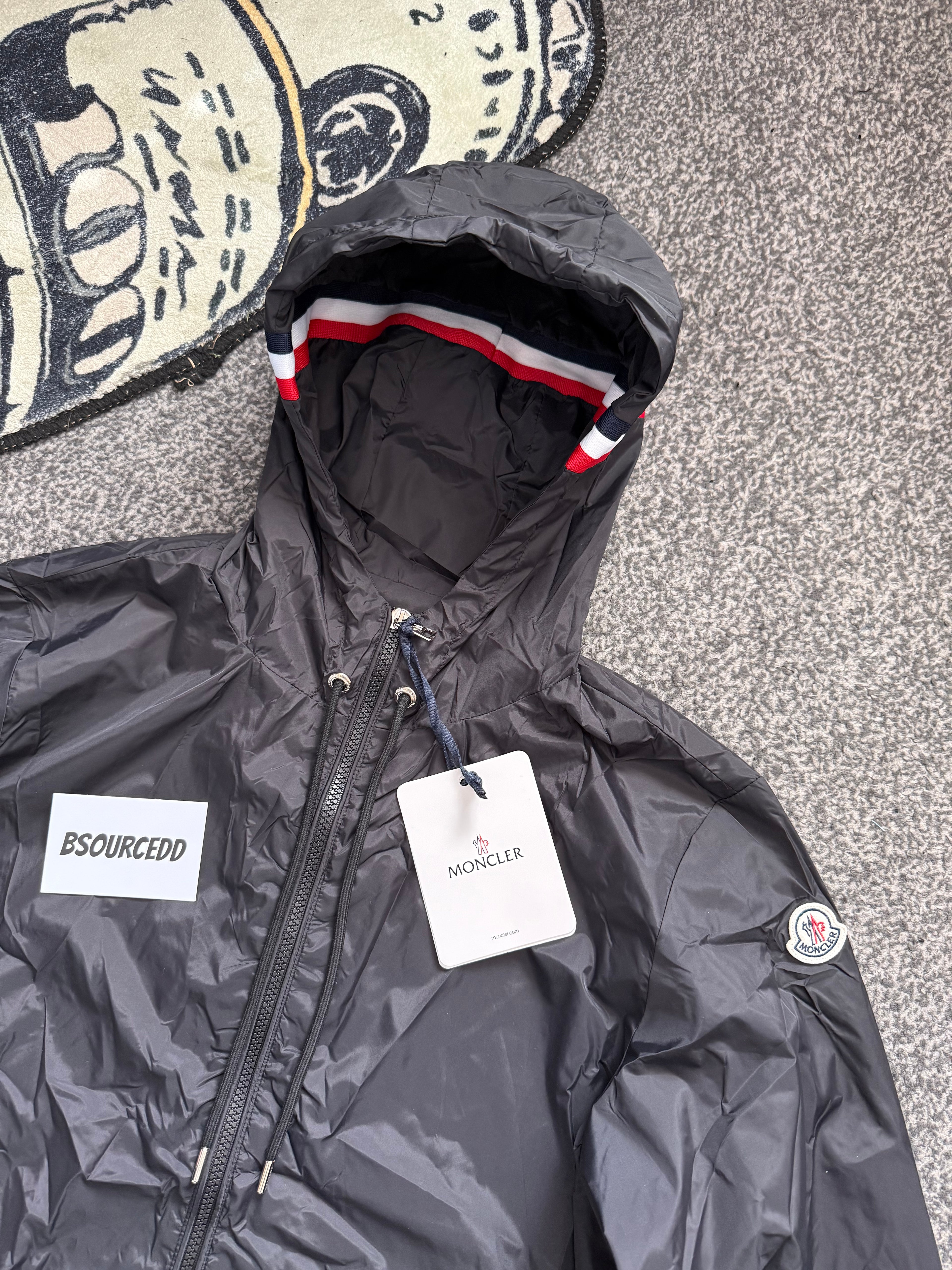 MONCLER WINDBREAKER BLACK