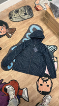 LOUIS VUITTON LV MONOGRAM REVERSIBLE NAVY WINDBREAKER