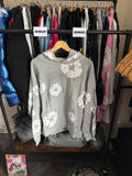 DENIM TEARS HOODIE GREY