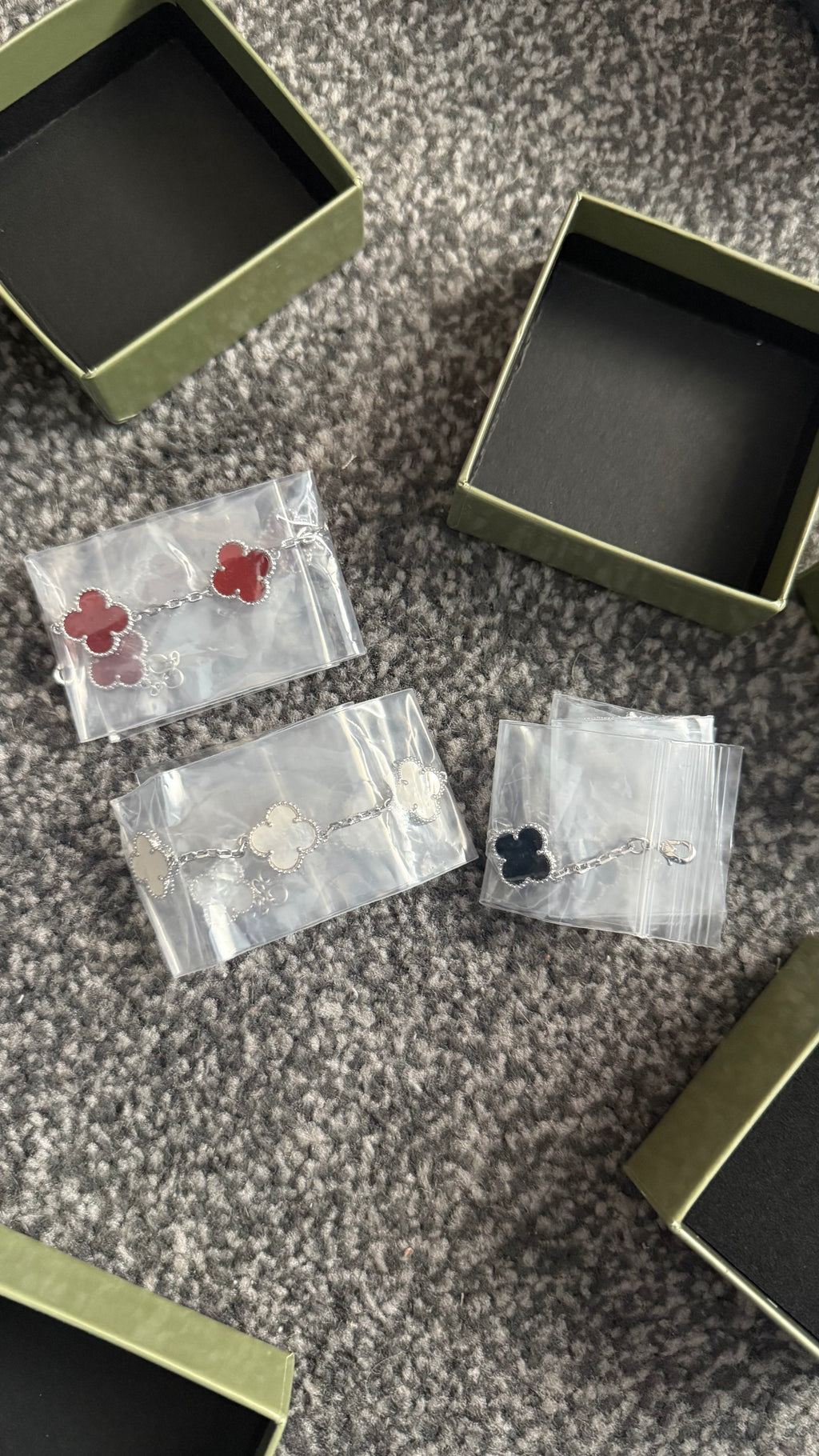 VAN CLEEF BRACELETS X3