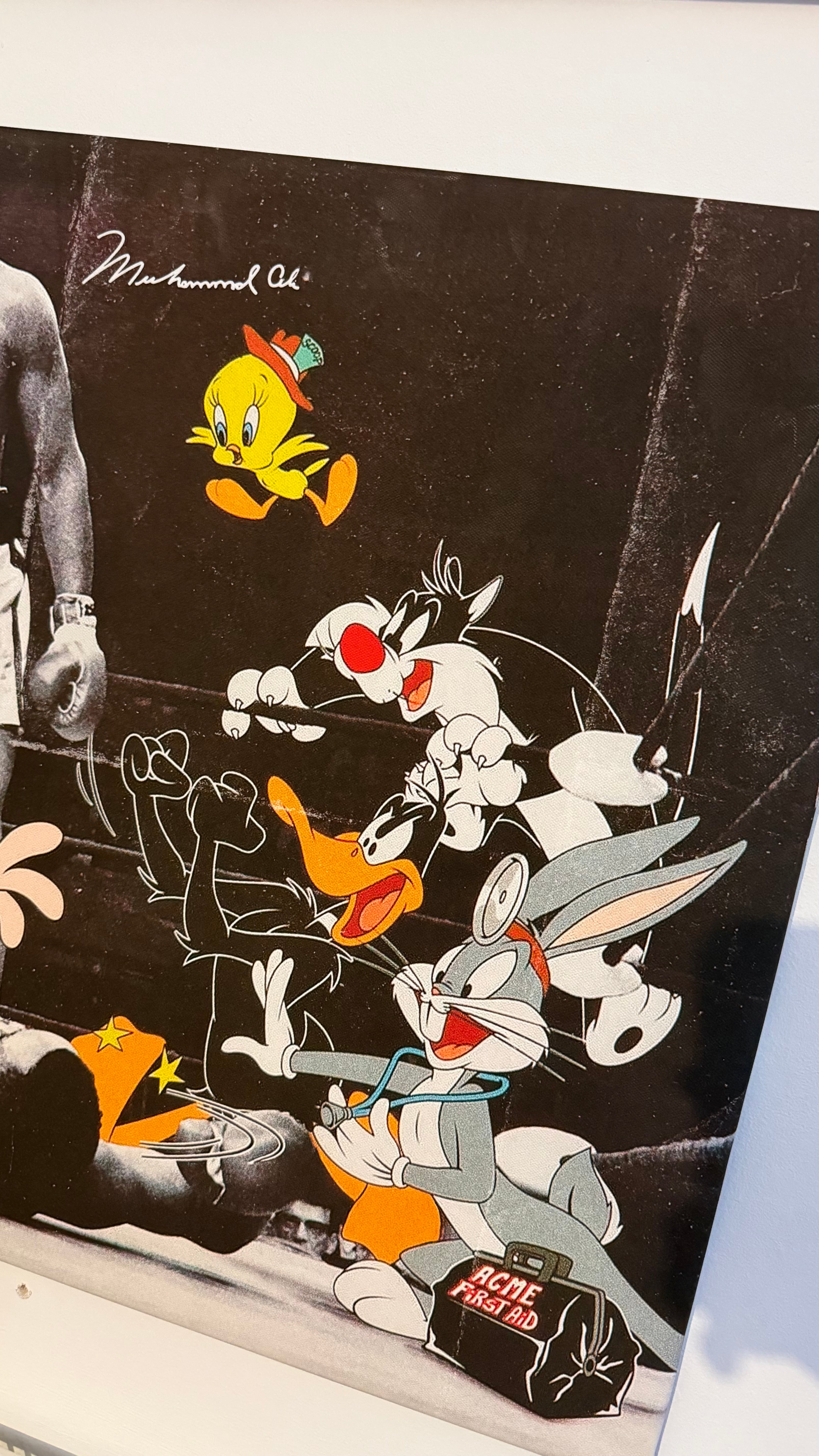Muhammad Ali x Looney Tunes Canvas