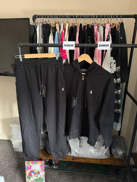 RALPH LAUREN TRACKSUIT BLACK