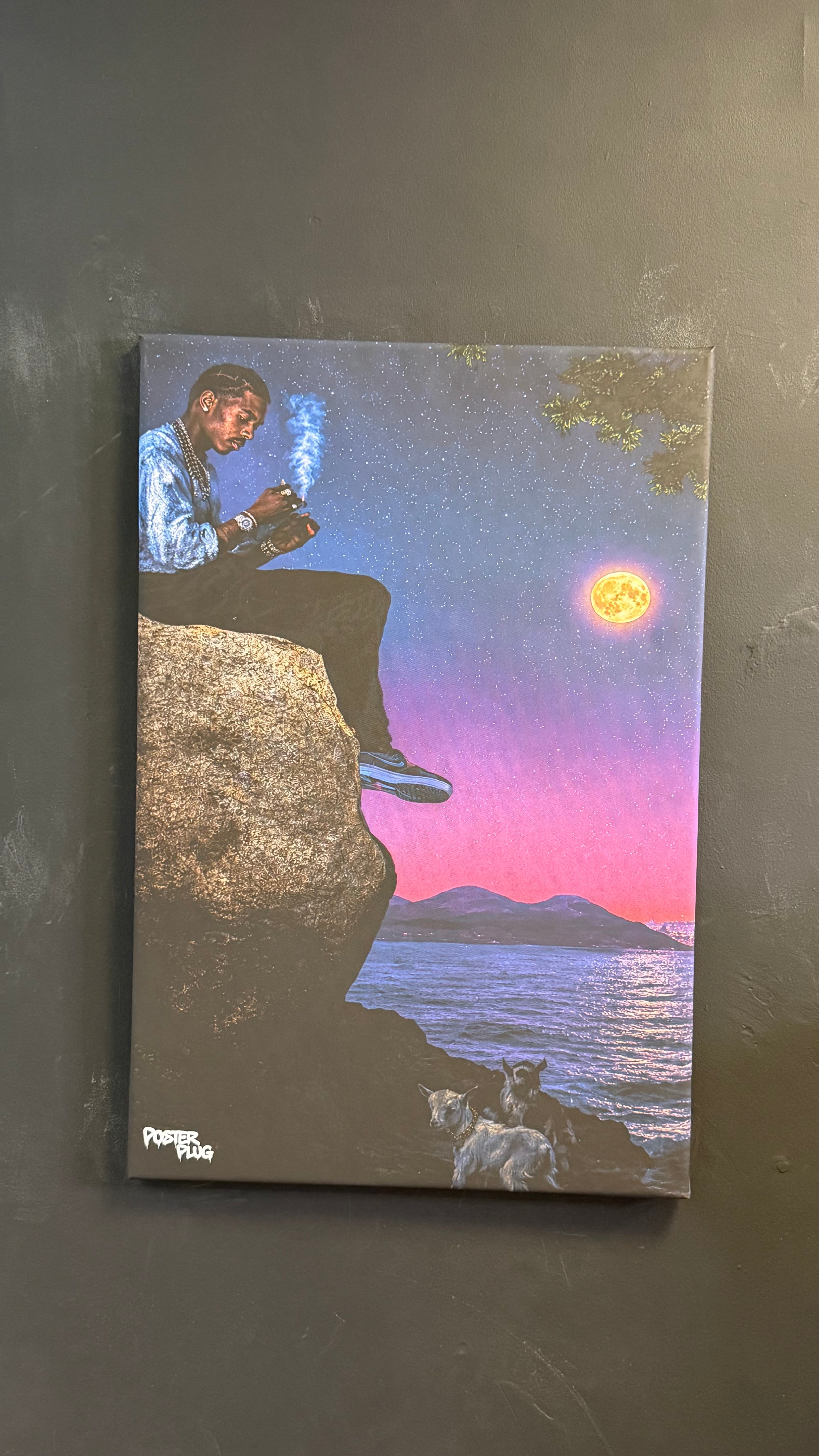 LIL BABY ‘MY TURN’ ALBUM COVER A1 CANVAS