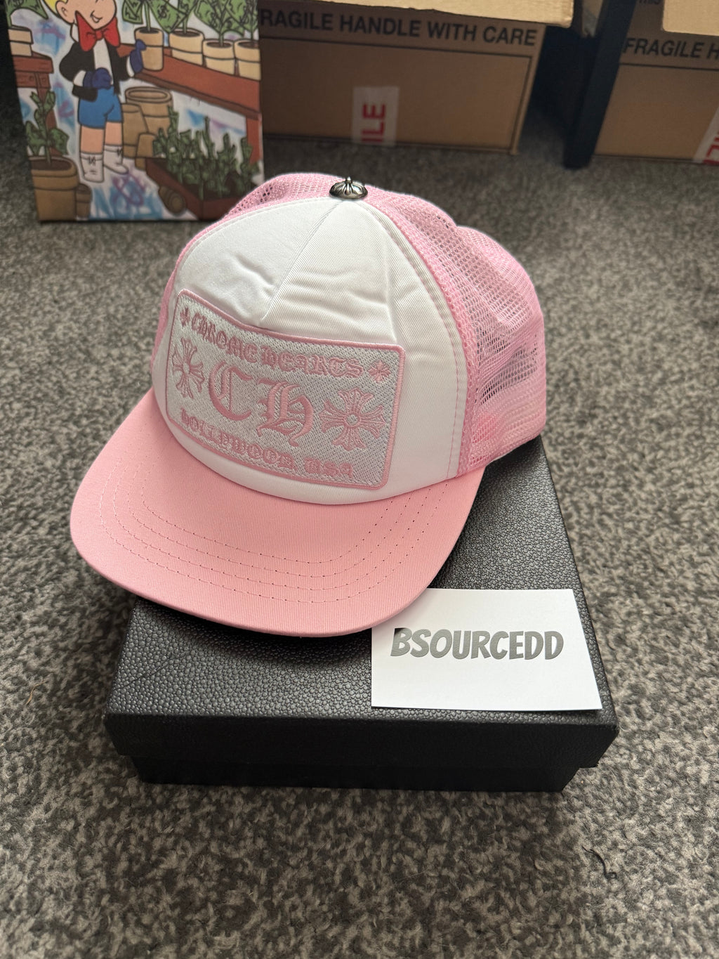 CHROME HEARTS TRUCKER HAT