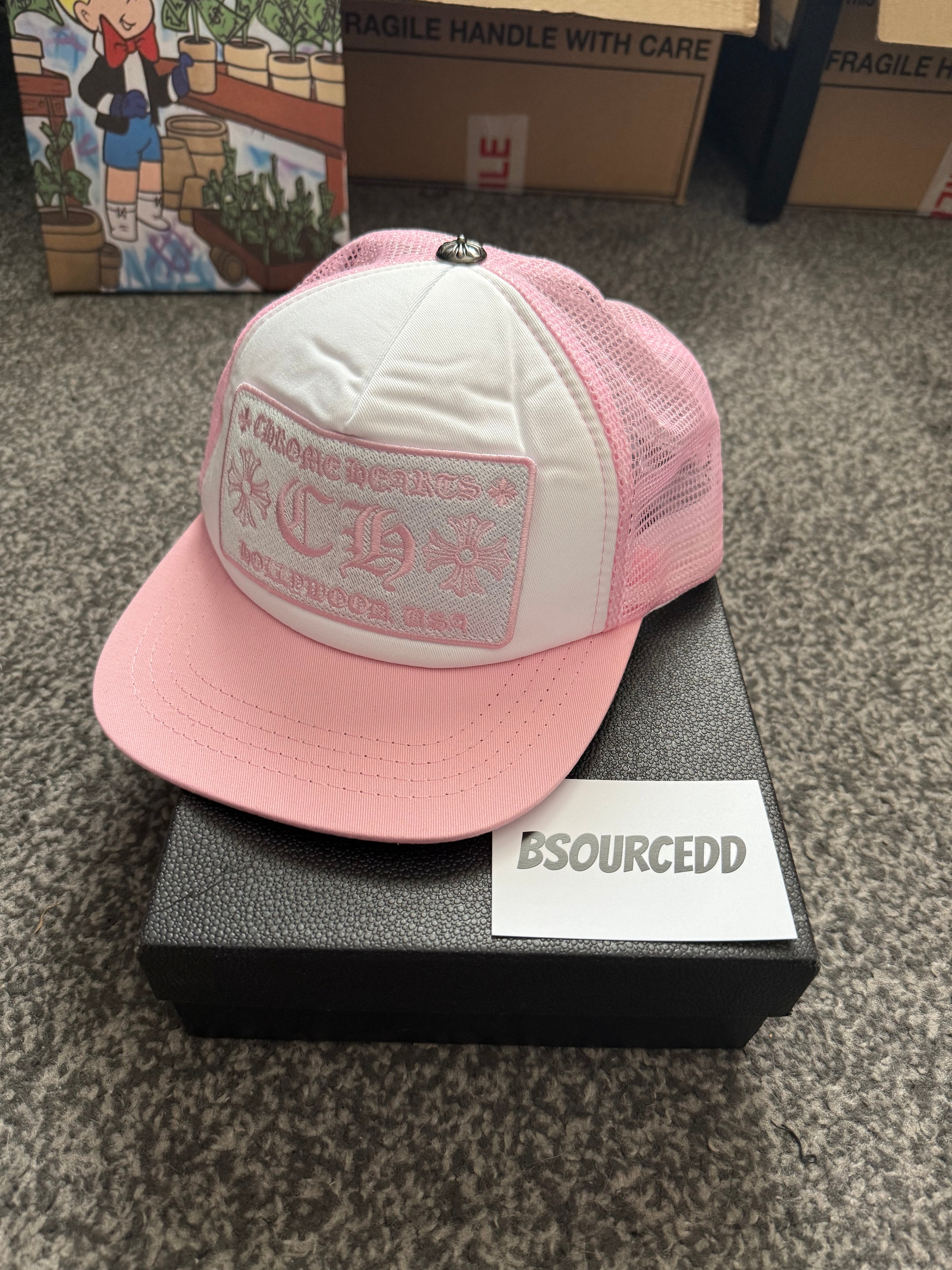 CHROME HEARTS TRUCKER HAT