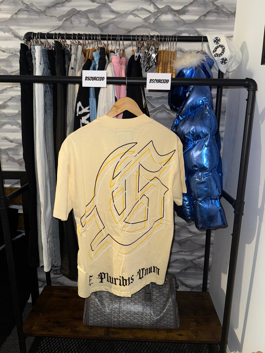 GODSPEED ASTRONAUT PYRAMID PRINTING TEE WASHED