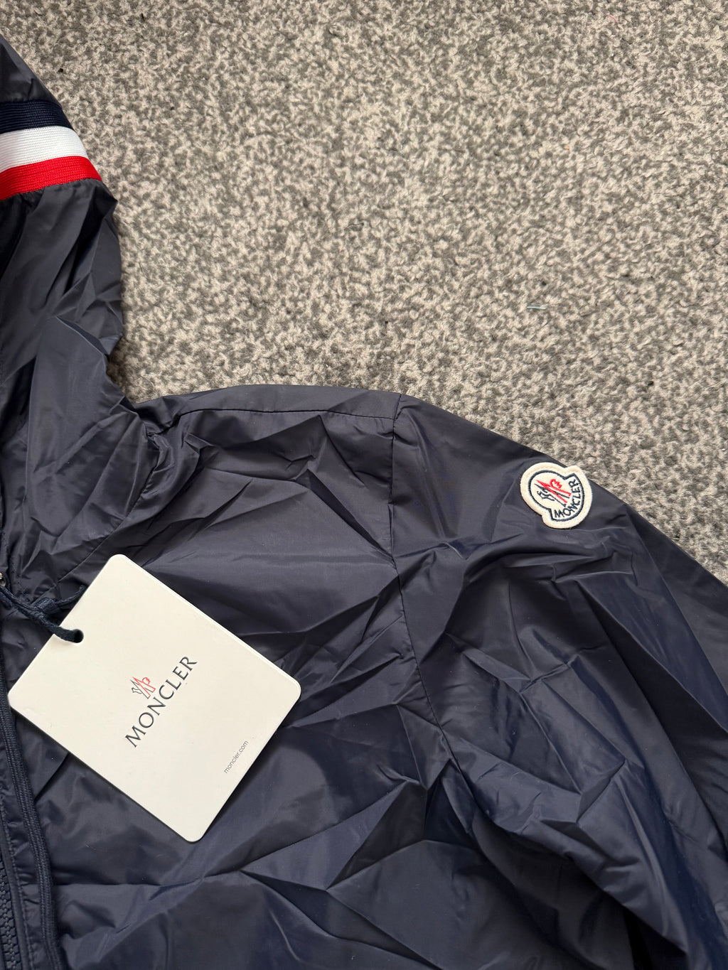MONCLER WINDBREAKER NAVY