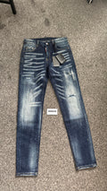DSQUAREDD2 COOL GUY SLIM JEANS - BLUE