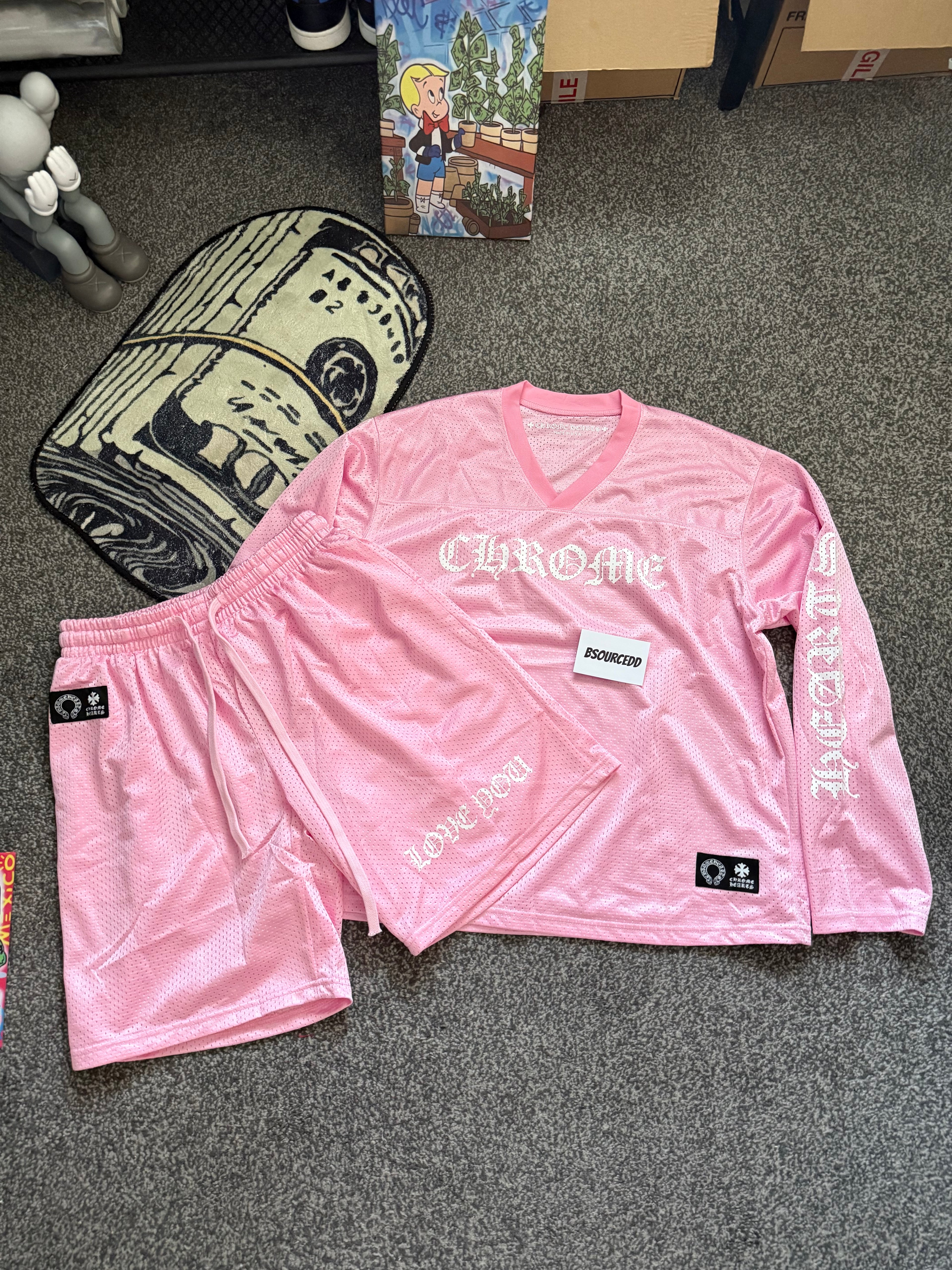 CHROME HEARTS SHORT SET