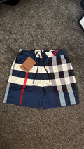 BURBERRY CHECK SWIM SHORTS