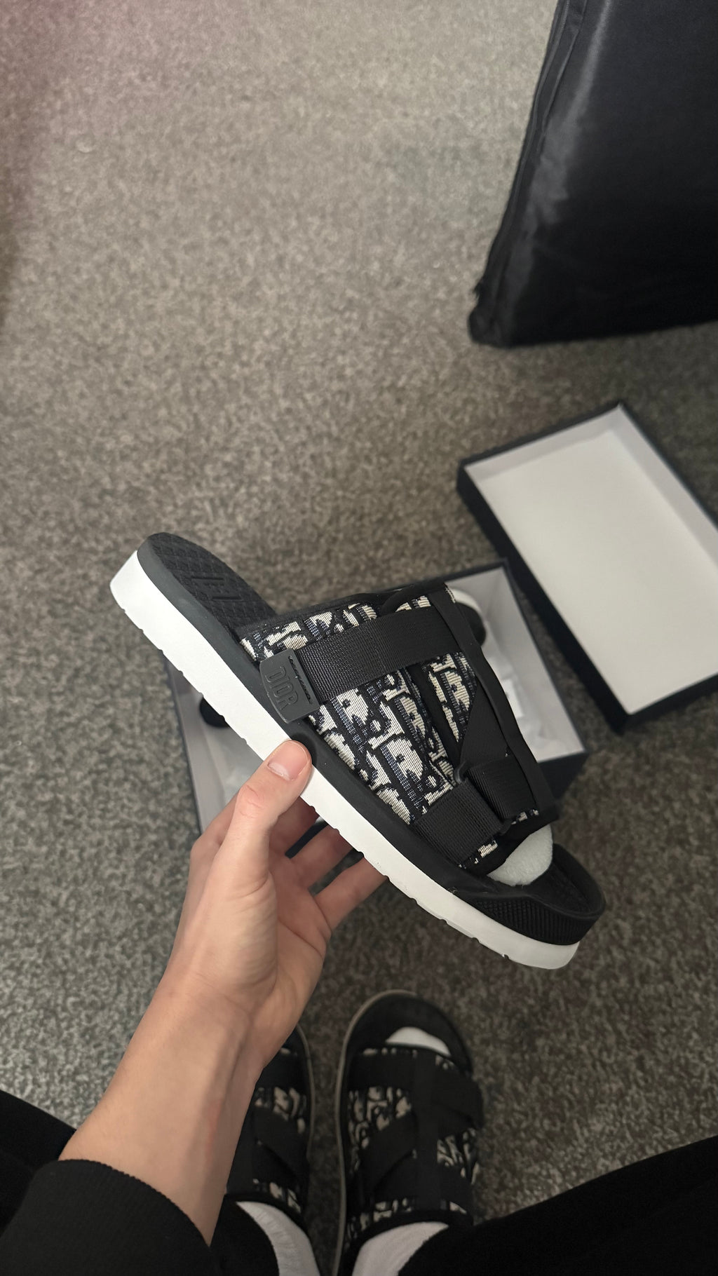 DIOR ALPHA SANDAL