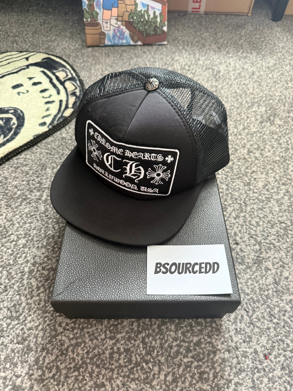 CHROME HEARTS TRUCKER HAT