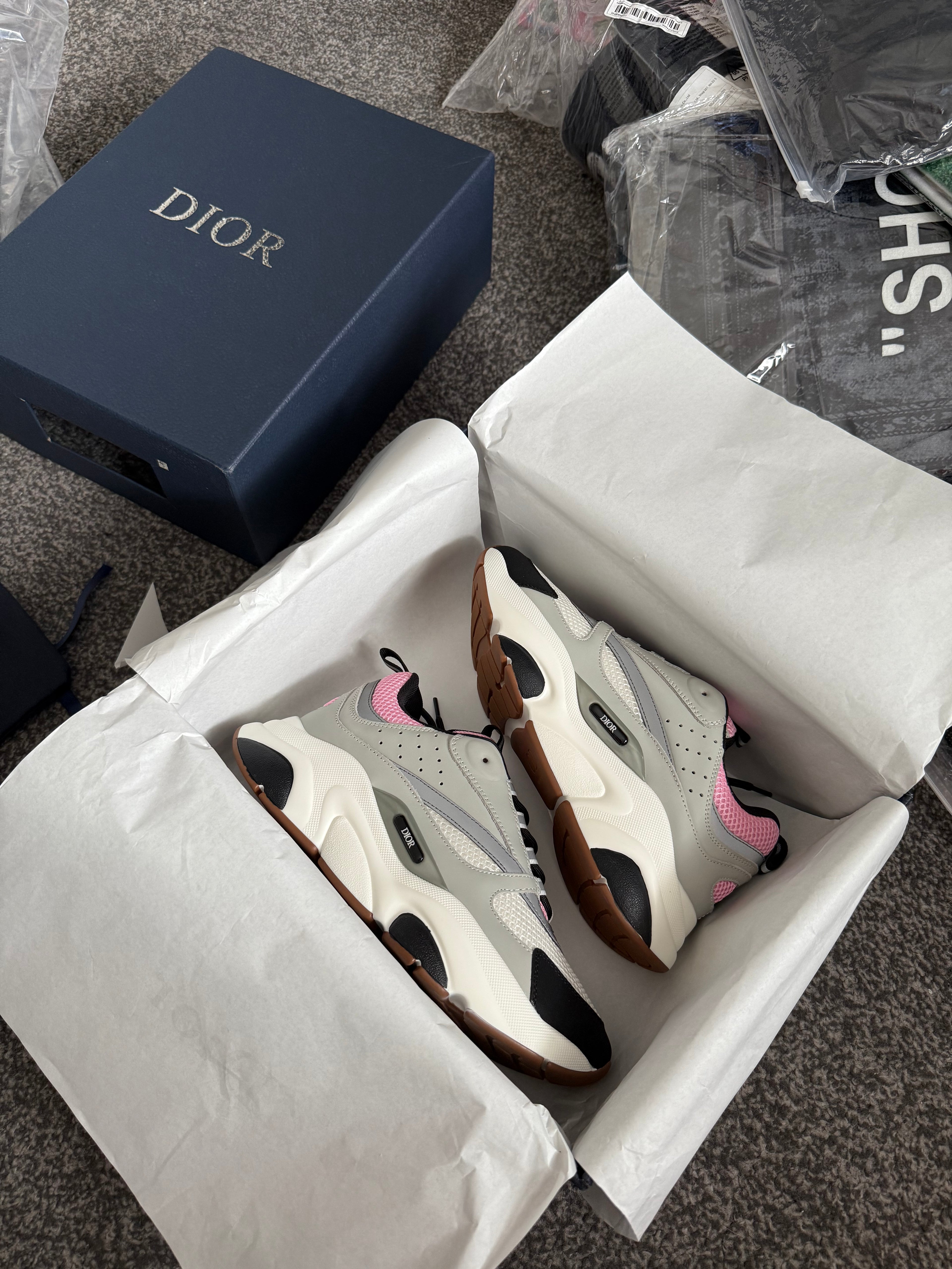 DIOR B22 PALE PINK GREY