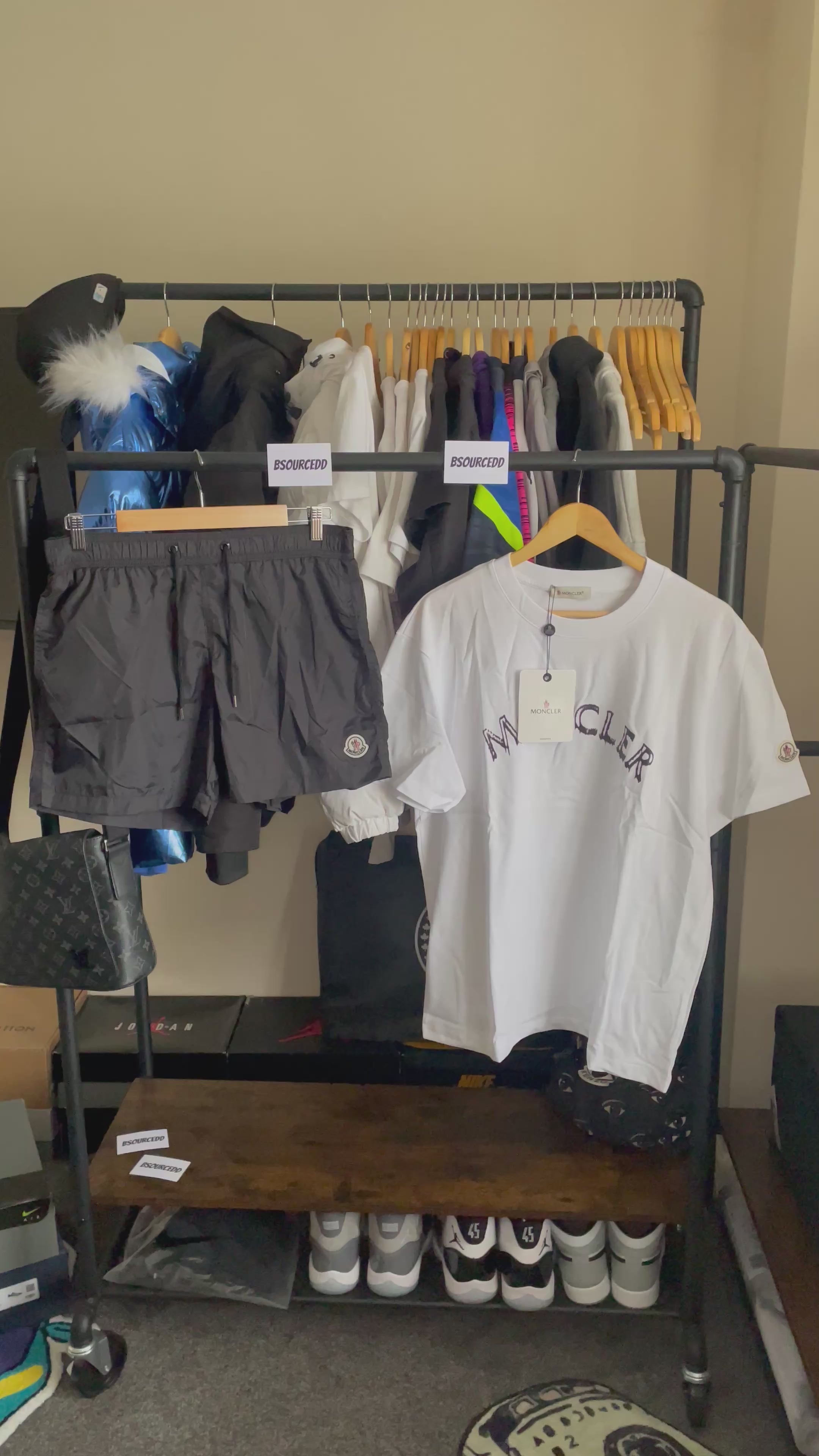 MONCLER SHORT SET