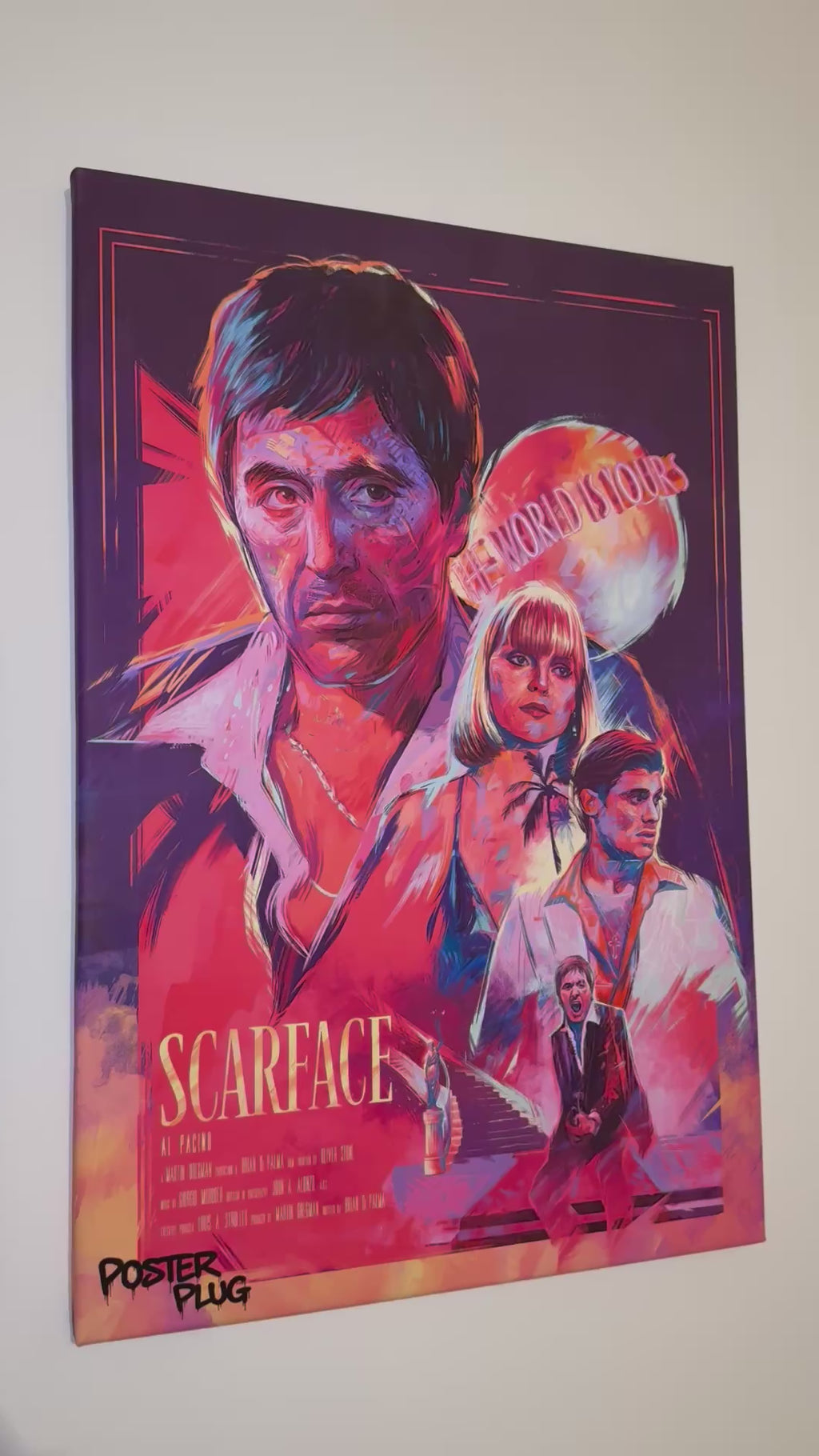 SCARFACE CANVAS A1