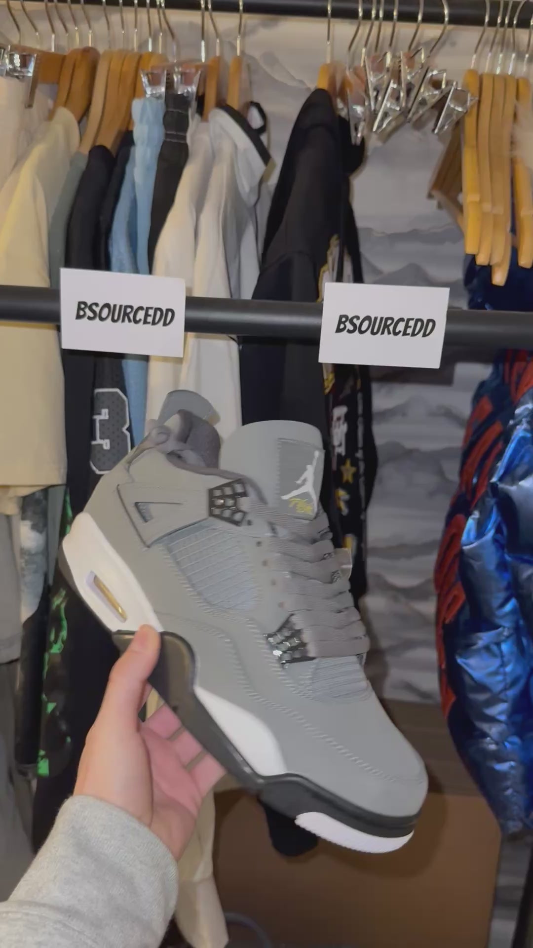 AIR JORDAN 4 COOL GREY