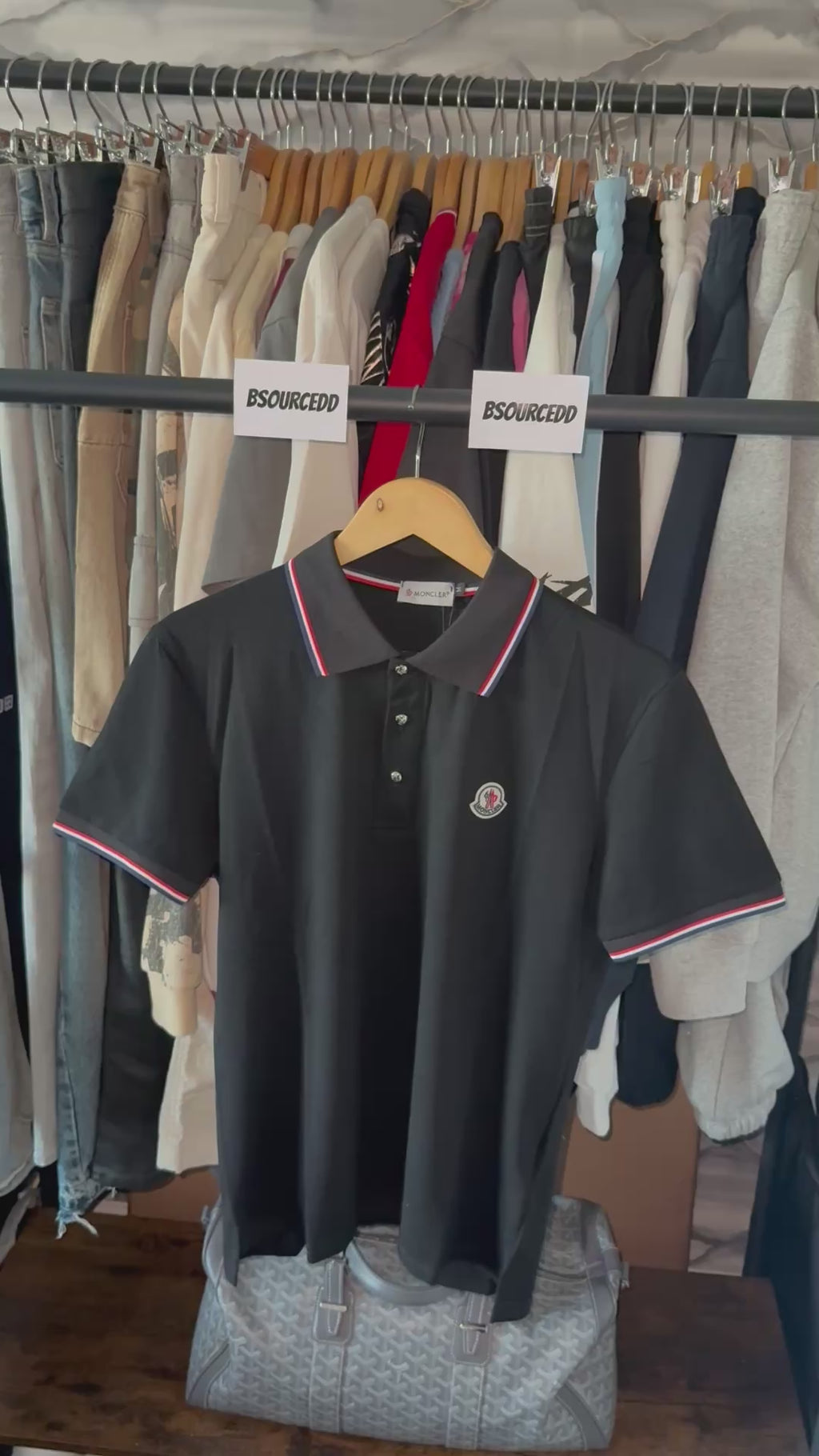 MONCLER POLO TEE