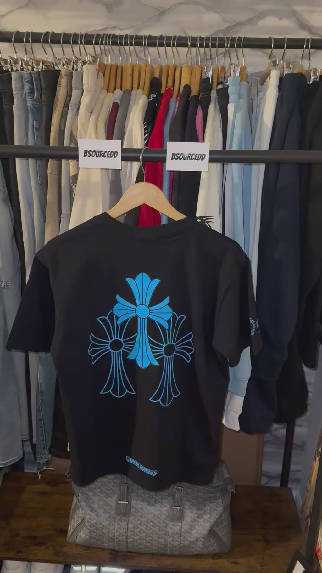 CHROME HEARTS TEE