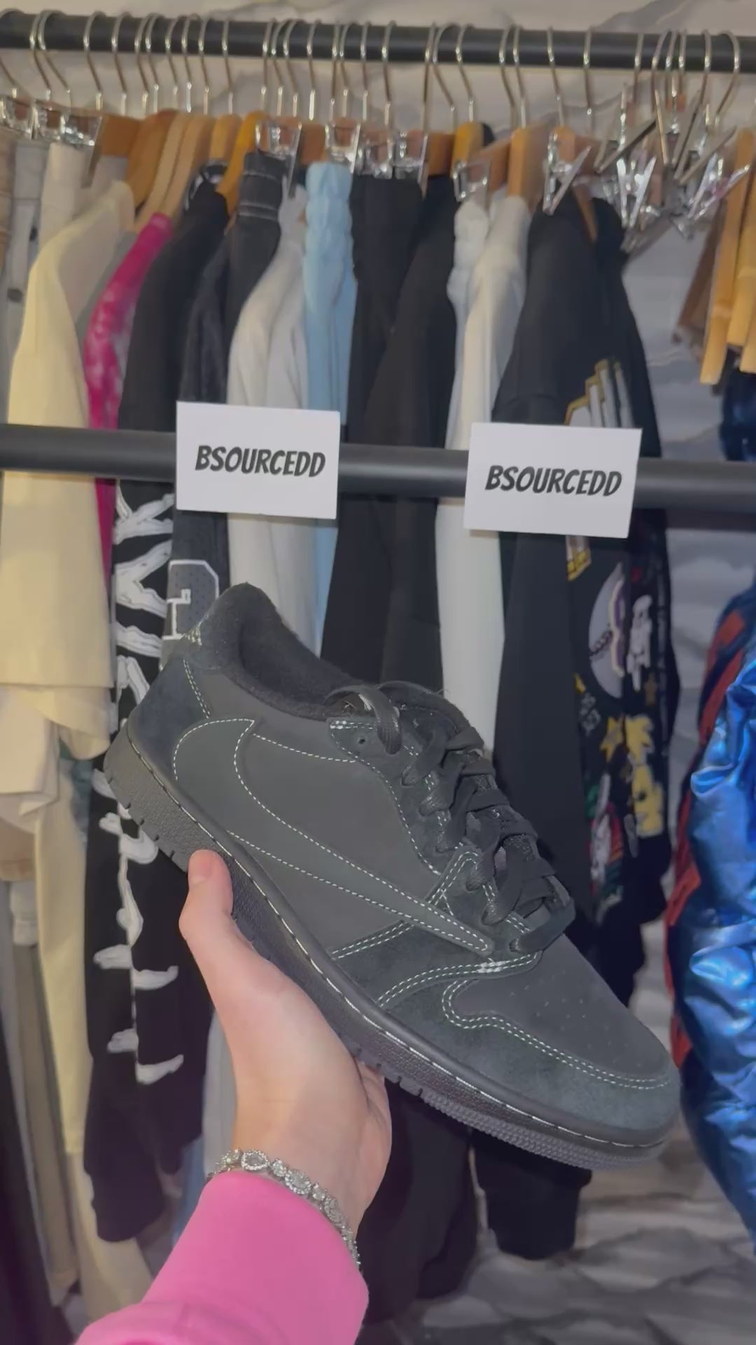 AIR JORDAN 1 RETRO LOW OG SP X TRAVIS SCOTT BLACK PHANTOM