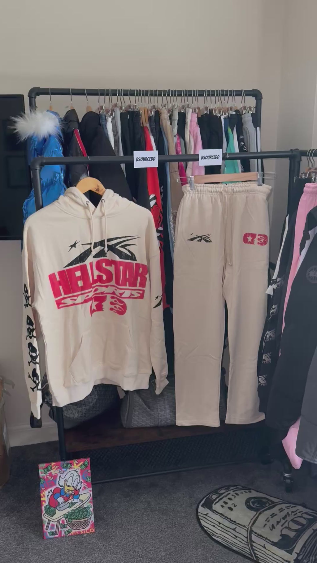 HELLSTAR TRACKSUIT ‘IF YOU DONT LIKE US BEAT US!’
