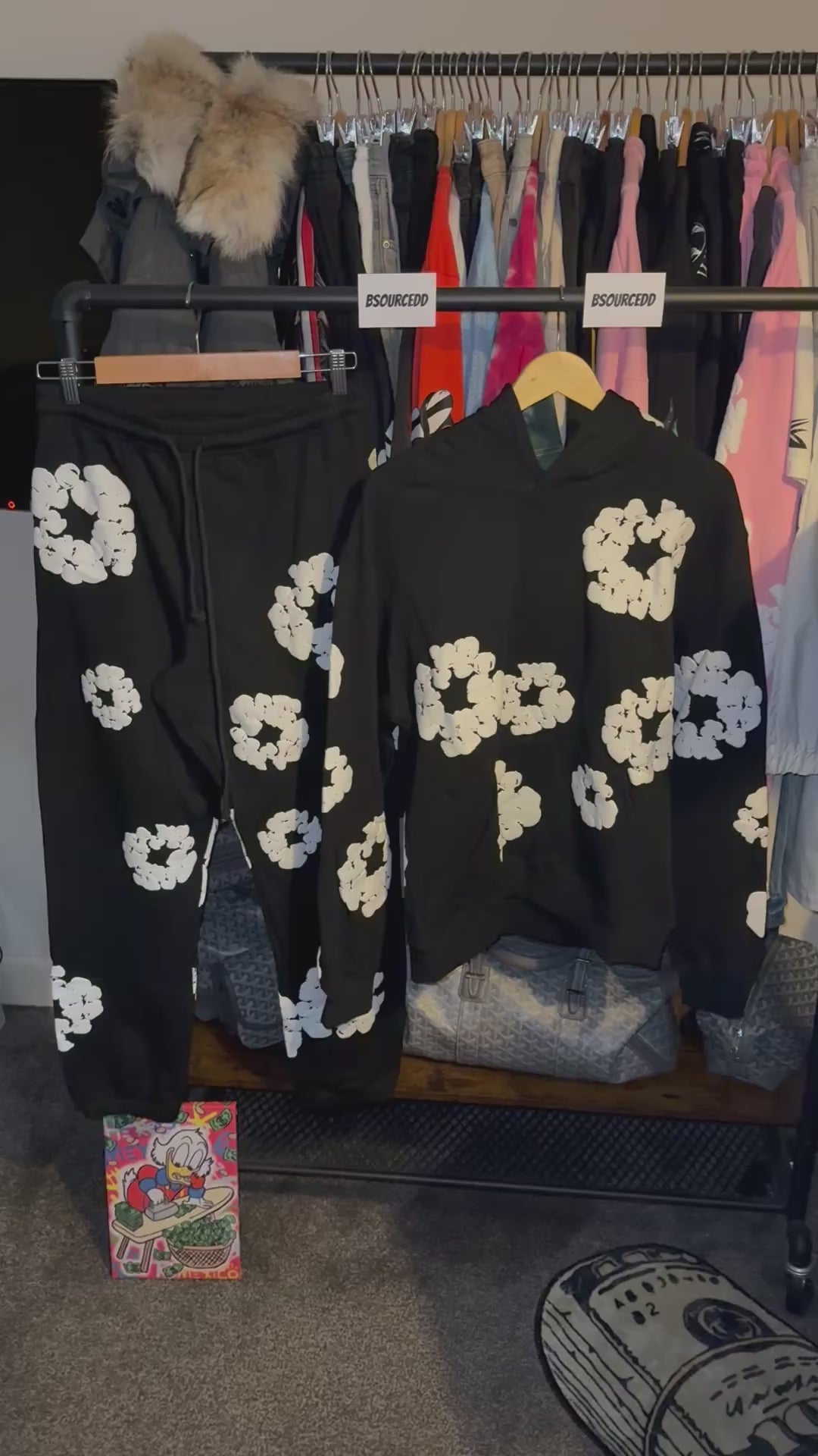 DENIM TEARS TRACKSUIT ‘BLACK’