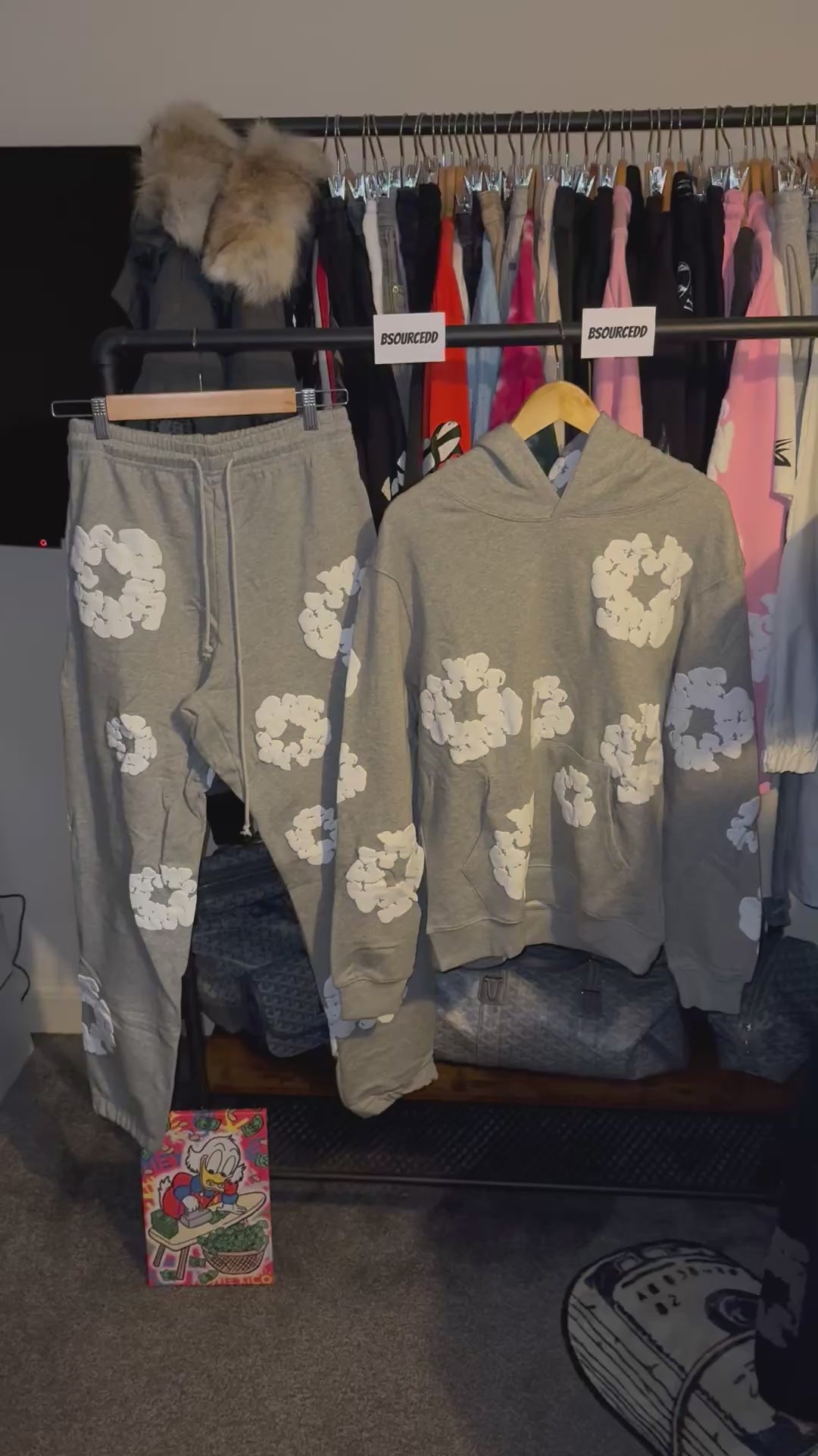 DENIM TEARS TRACKSUIT ‘GREY’