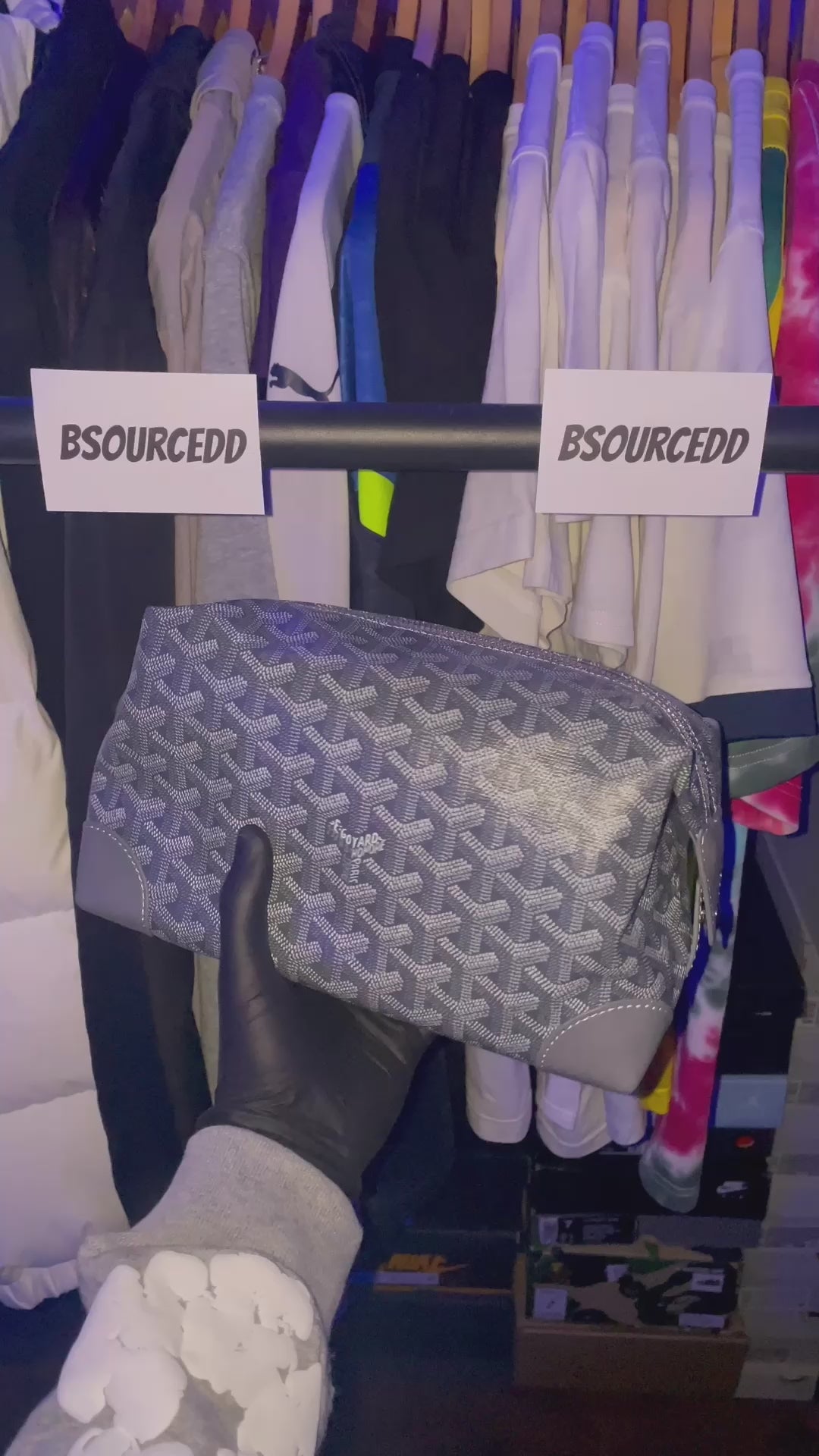 GOYARD TOILETRY BAG